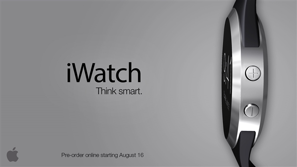 Moto 360失散的兄弟 iWatch唯美概念图