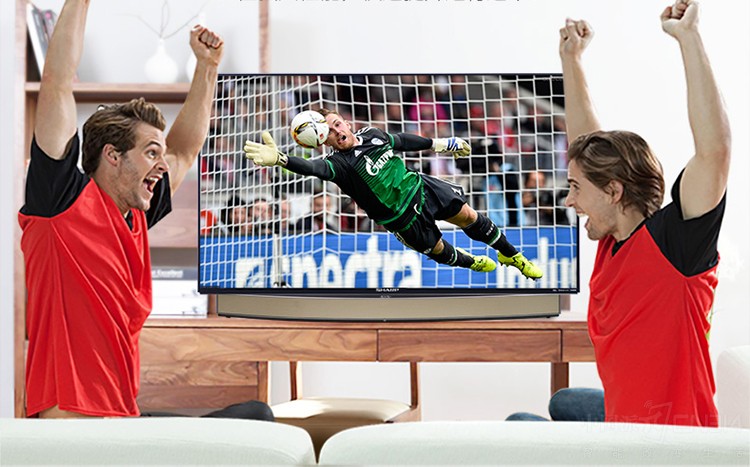 世界杯激情四射!看球赛怎能少了4K电视
