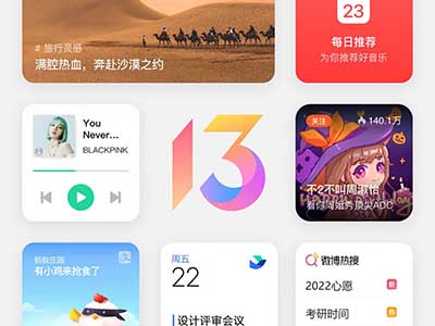 MIUI 13ϵͳ ߴܺͲ۵