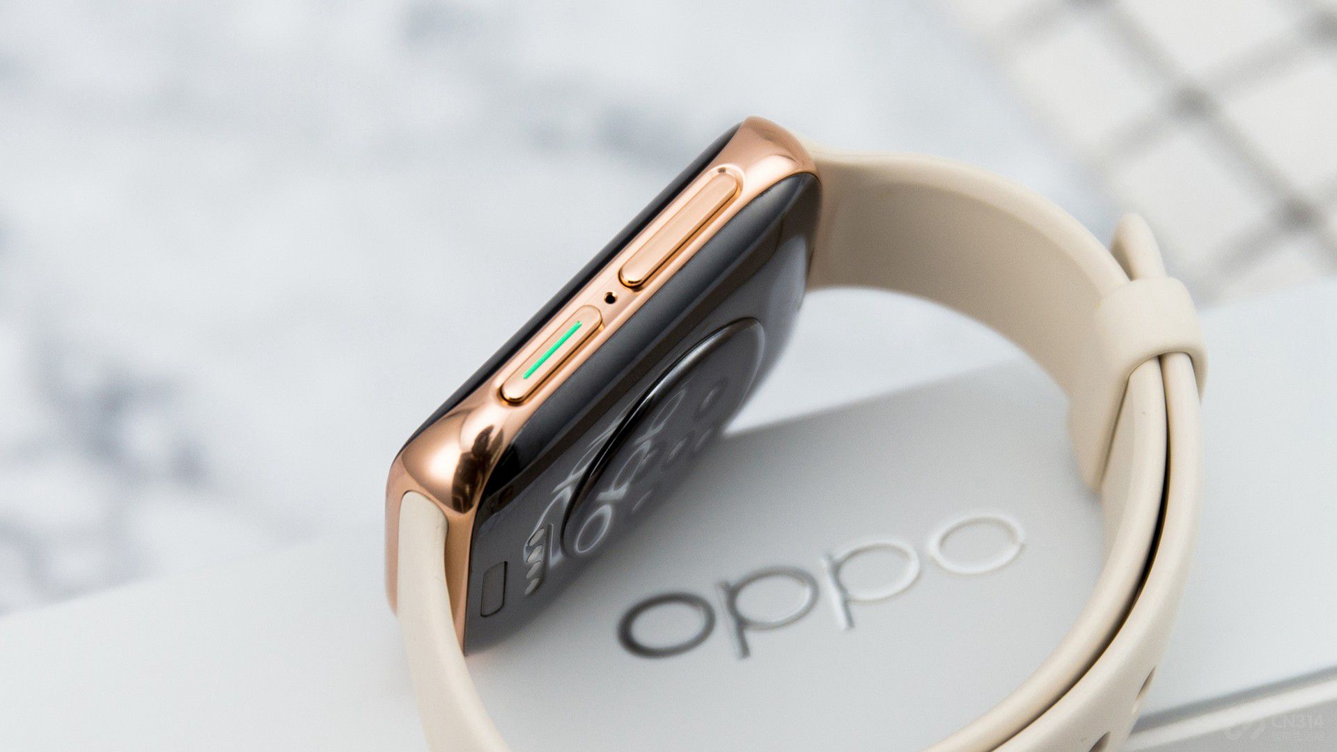oppowatch2壁纸,OPPO手表壁纸 手腕上的全能管家oppowatch粉金图赏