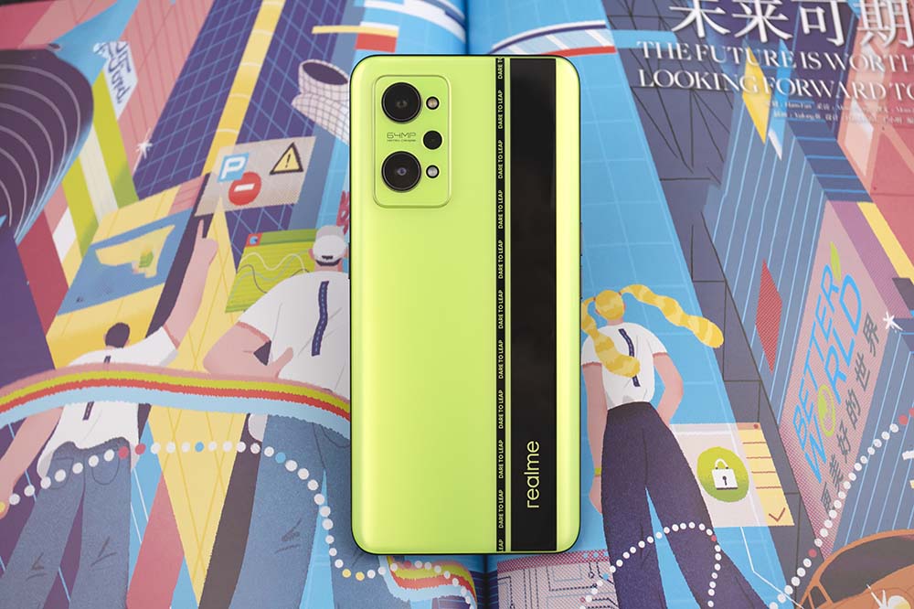 荧光撞色机能美学 真我GT Neo2黑薄荷图赏 realme,真我GT Neo2,黑薄荷