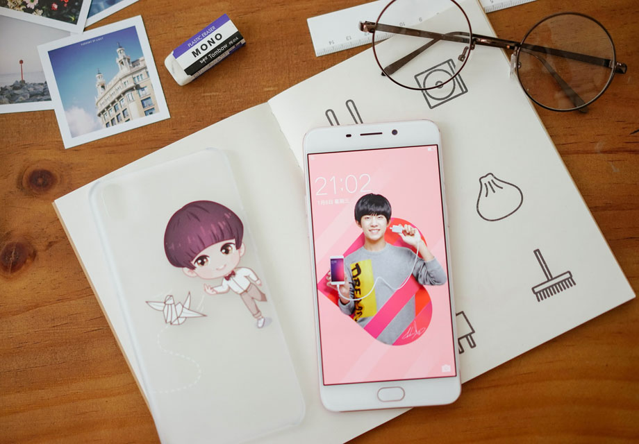 OPPO×TFBOYS定制机TFphone真机图赏