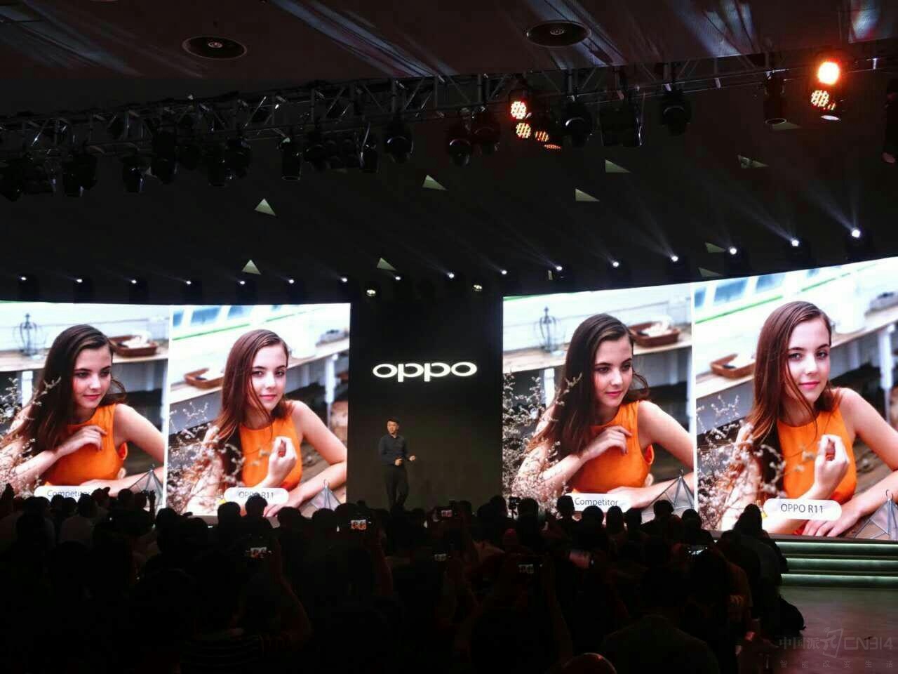 ��λ��ֵ���ڵ������Ů���������OPPO R11�ķ����������˷�ͷ��