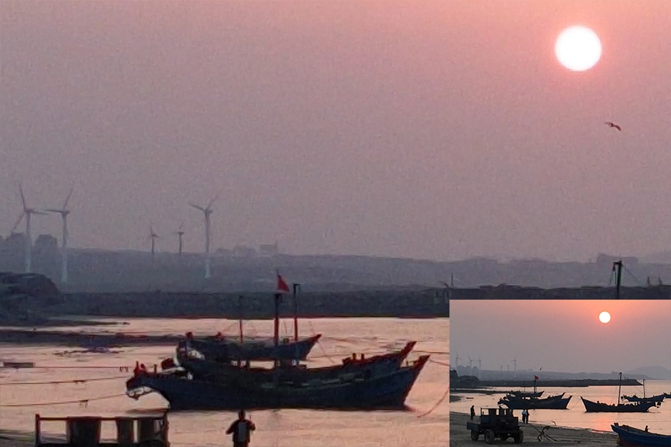 ����ͼΪ����콢�� СͼΪiPhone 6s plus��Ϧ�����佹�Ա�