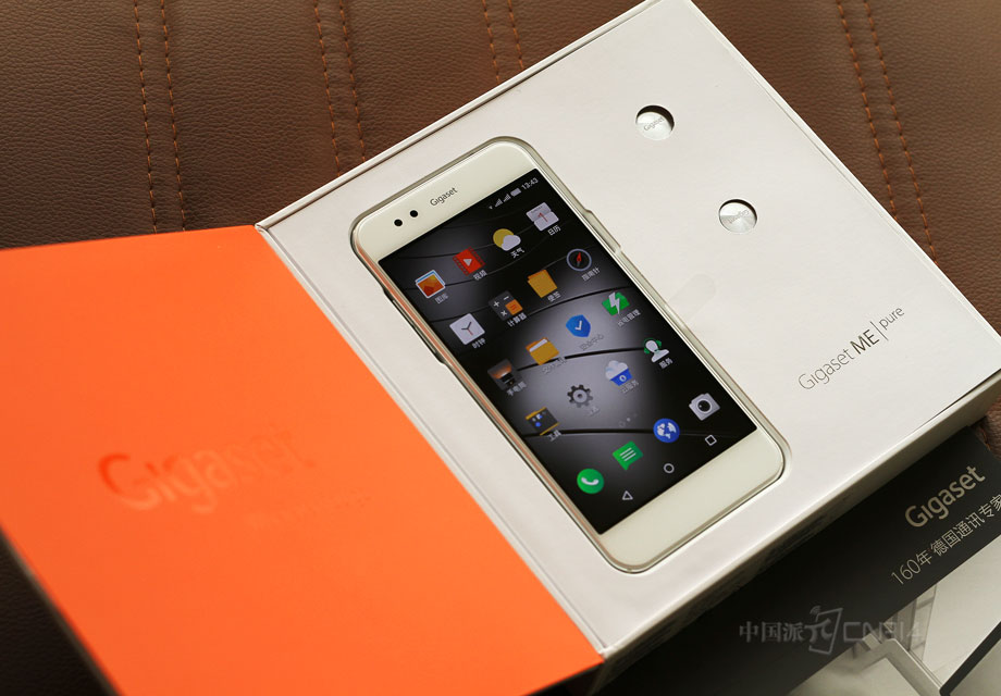 �򿪺���֮�����Ǿ��ܿ���Gigaset ���Me pure�������������档