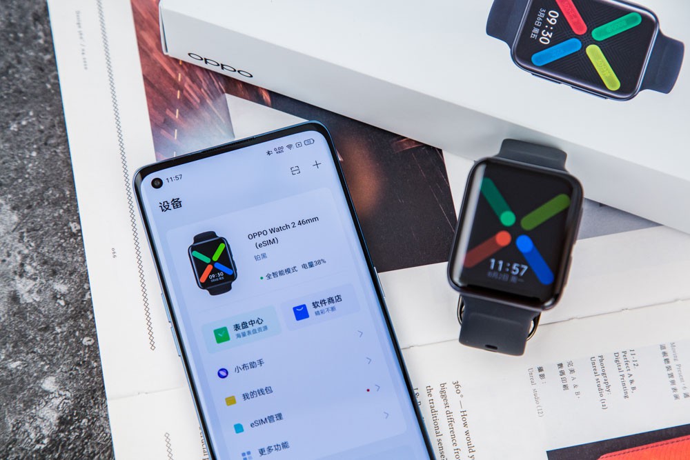 oppowatch2图片,oppowatch表盘图片 16天不充电就离谱oppowatch2美图赏