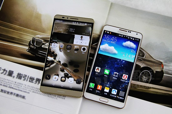 Mate 7�Ա�Note 3