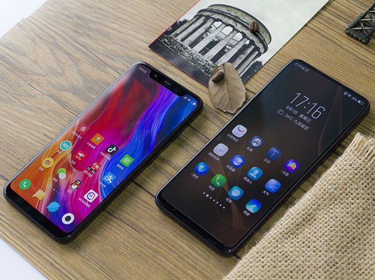 �������� С��8��vivo NEX����ɢ�ȶԱ�