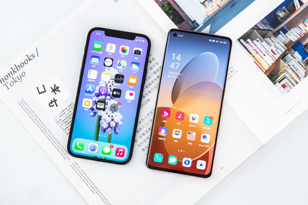 90HzжReno5 ProʤiPhone 12
