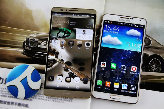 Mate 7�Ա�Note 3