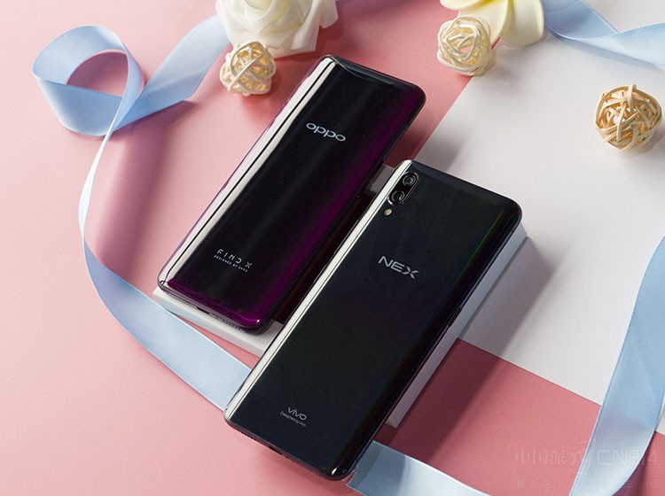 针尖对麦芒 oppo find x,vivo nex对比