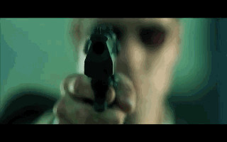 骇客帝国 躲子弹 子弹时间.gif