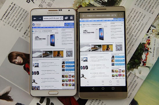 Mate 7�Ա�Note 3