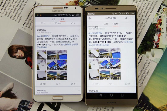 Mate 7�Ա�Note 3