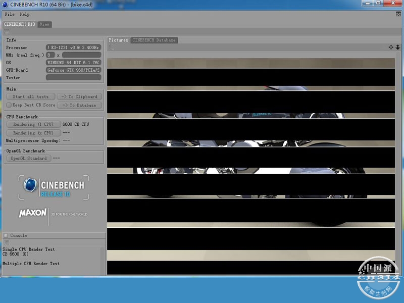CINWBENCH-R10-CPU���ܲ�����