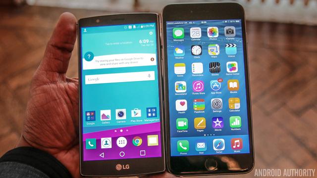 LG G4 vs ƻ��iPhone 6 Plus
