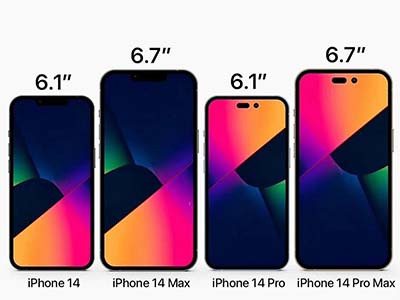 iPhone 14 Pro设计图曝光 镜头大小再提升