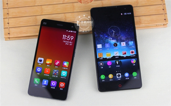 1999Ԫ���Ȼ���С��4�Ա�nubia Z7 Maxͼ��