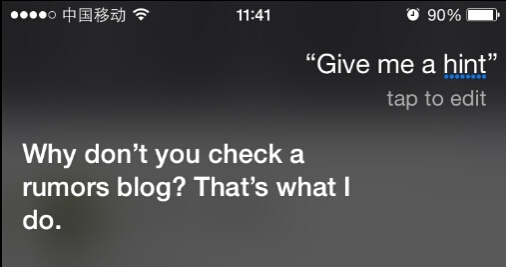 ƻ��9��9�շ����� Siri��ɶ��ʾ��