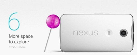 ͬ��֮�� Nexus 6��Nexus 5���Ա�