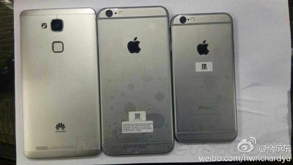��Ϊ��ɹMate 7��ƻ��iPhone 6�����