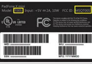 ˶PadFone X Mini½FCC»ᷢ