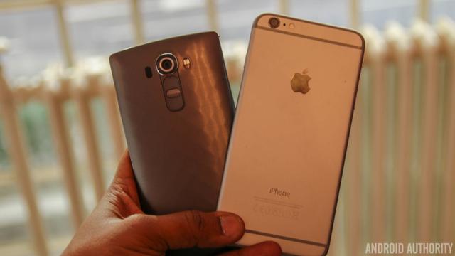 LG G4 vs ƻ��iPhone 6 Plus