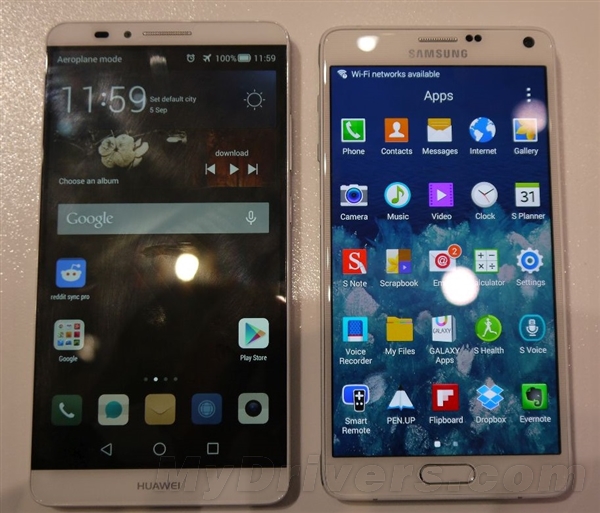 �����۷�Ծ�����ΪMate 7 VS����Note 4