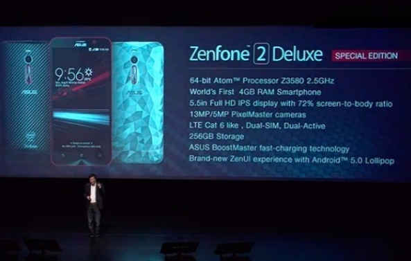 ��˶ZenFone 2&ldquo;����˹&rdquo;������256GB�洢���ȵ���