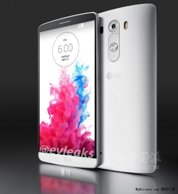LG G3超清晰官方照再看:开机了