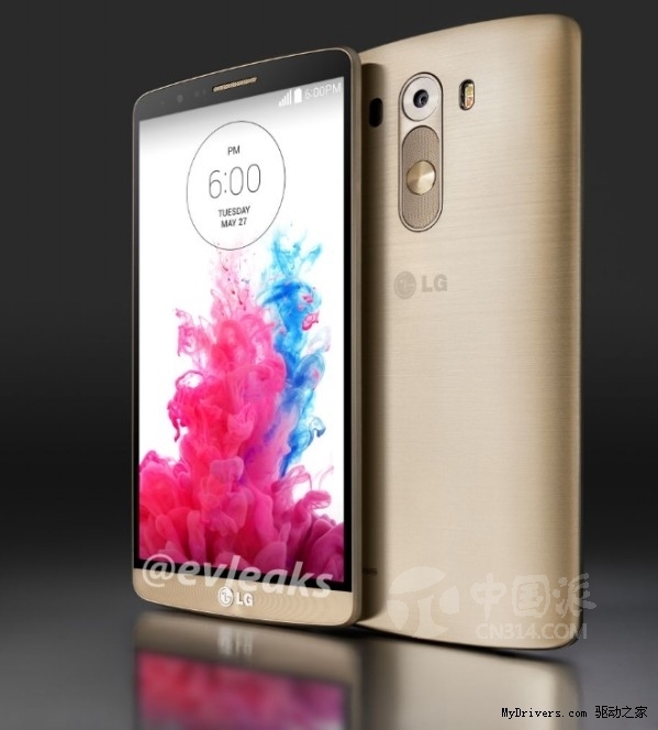 LG G3超清晰官方照再看:开机了