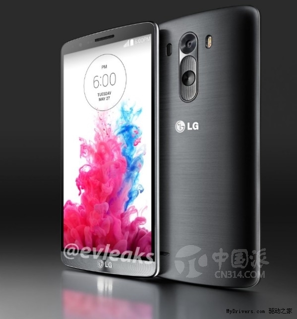 LG G3超清晰官方照再看:开机了