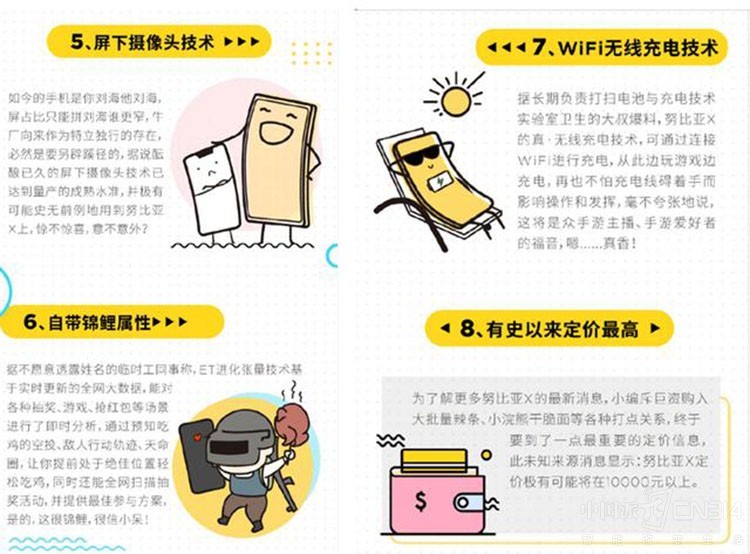 2018压轴旗舰?努比亚X最新属性遭曝光! 2018压轴旗舰?努比亚X最新属性遭曝光!