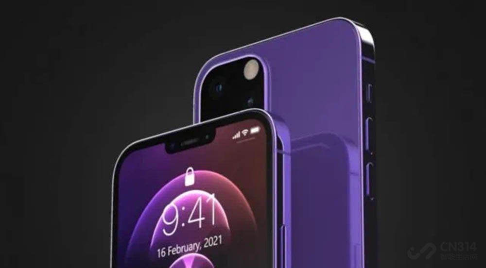 iPhone 13面板曝光 小刘海+微缝听筒设计
