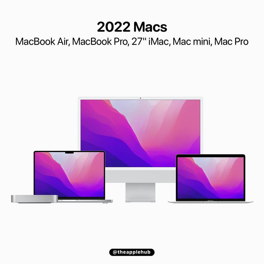 明年苹果全产品线爆料 5款Mac+首款头显