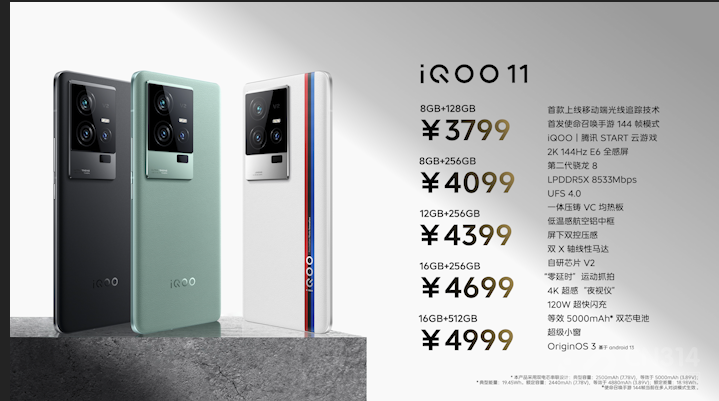ٿ iQOO 11ϵǿֱ콢