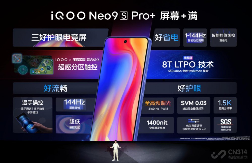 "˫оս +"iQOO Neo9S Pro+ 