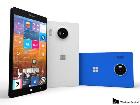 ΢��Lumia 950ϵ�н���˫���� ��������