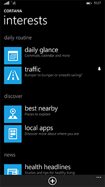 WP8.1��������Cortana�¹��ܻ���