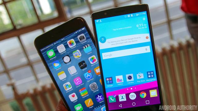 LG G4 vs ƻ��iPhone 6 Plus