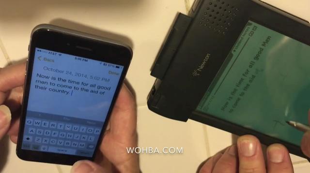ƻ��21��ǰ��ţ��PDA��дЧ�ʿ���iPhone 6