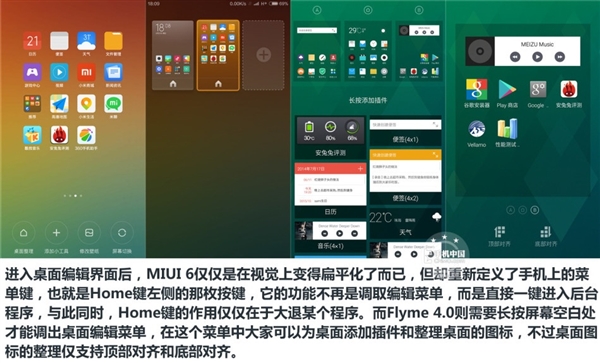 �ò���������˵��MIUI 6�Ա�Flyme 4.0
