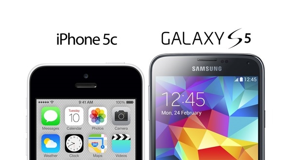 Galaxy S5Ӣ��������Ȼ����iPhone 5c