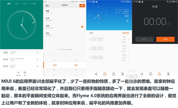 �ò���������˵��MIUI 6�Ա�Flyme 4.0