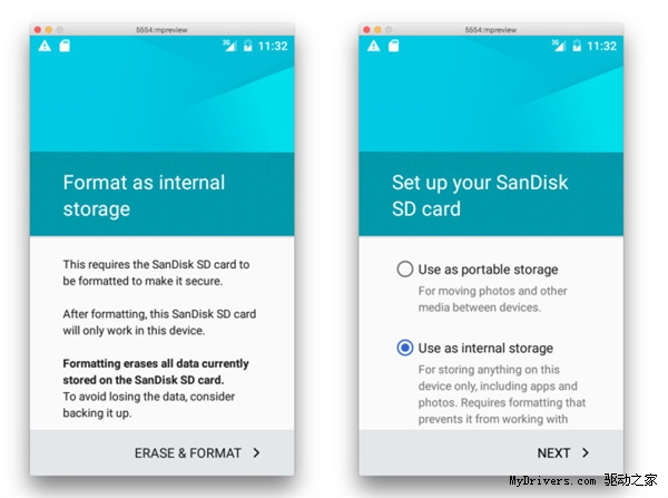 Android M�����ⲿ�洢����ڲ��洢��