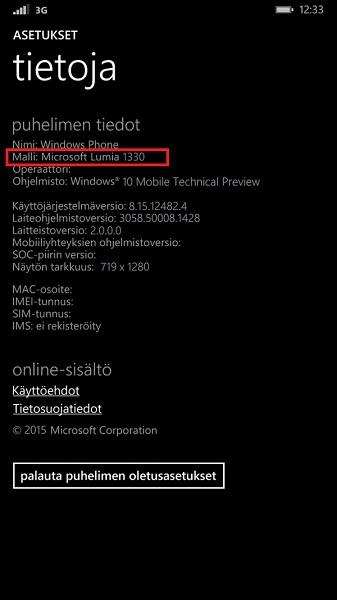 ΢��Lumia 1330�°��ع� �׿�4G˫������