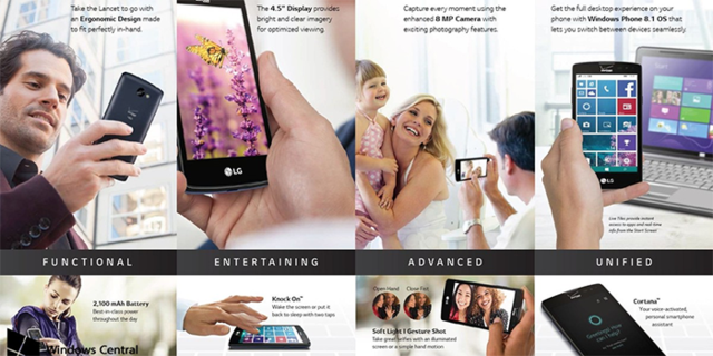 LG Windows Phone�»�Lancet���� �����еͶ�