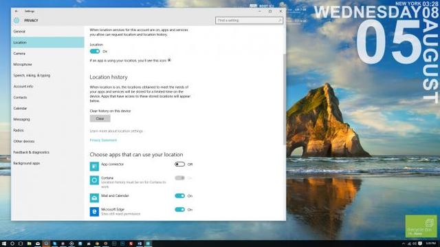 �ְ��ֽ����޸�Windows 10��˽����