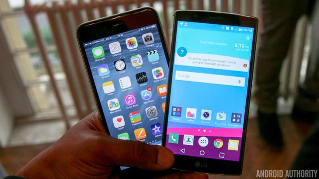 LG G4 vs ƻ��iPhone 6 Plus