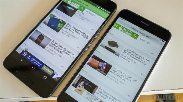 Nexus 6P vs iPhone 6s+ ����ϵͳ�콢����ƴ